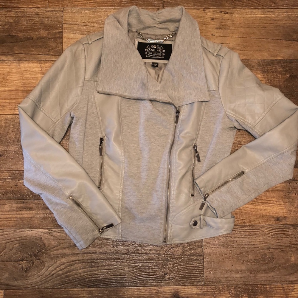 Blank Noir leather jacket